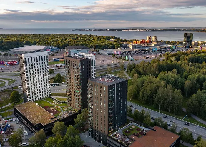 Elegant Seaview Penthouse 3br Ensuite Luxury Retreat With Sauna And Free Parking * Tallinn