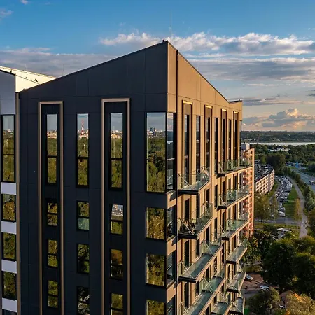 公寓 Elegant Seaview Penthouse 3br Ensuite Luxury Retreat With Sauna And Free Parking 塔林